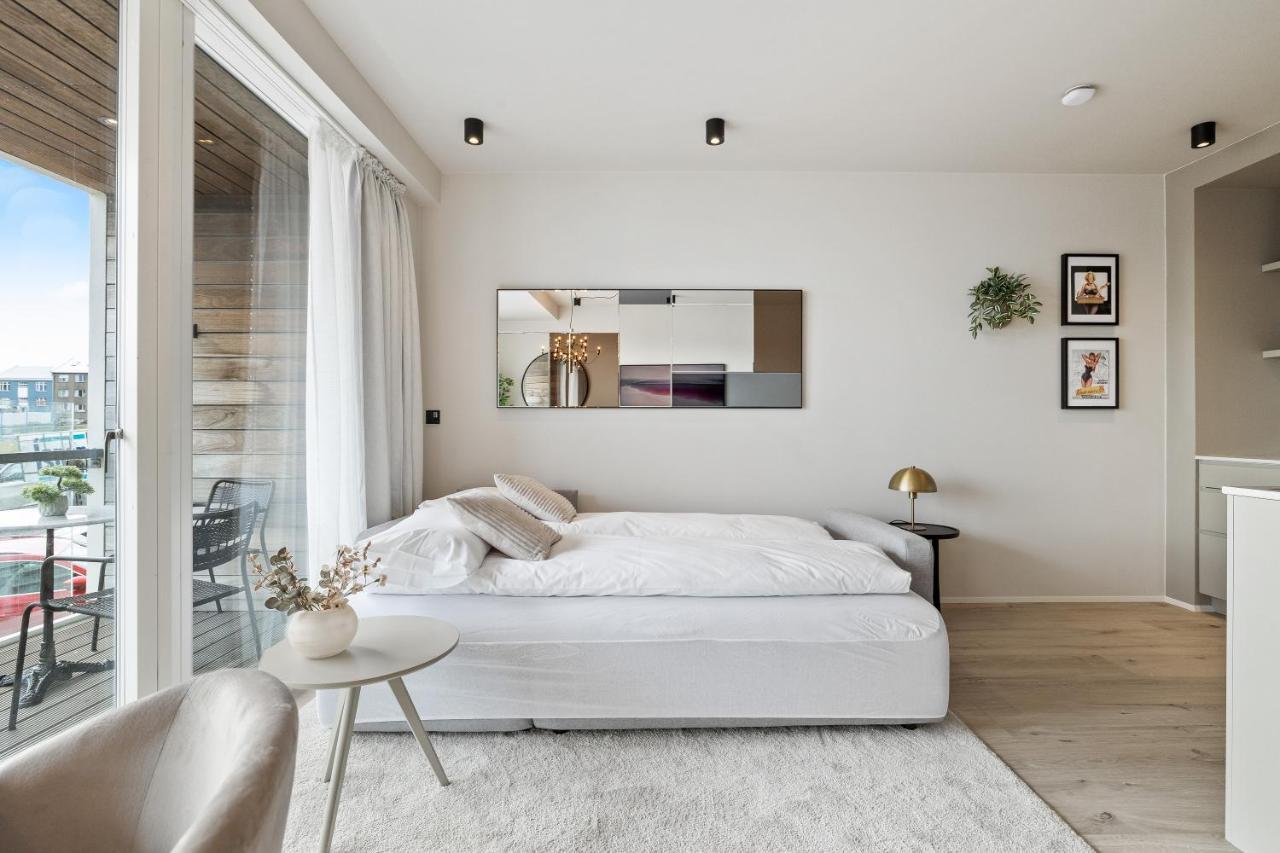 Brand New Downtown Harbor Apartment レイキャヴィーク エクステリア 写真